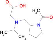 [(1-Acetyl-pyrrolidin-2-ylmethyl)-isopropyl-amino]-acetic acid