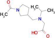 [(1-Acetyl-pyrrolidin-3-ylmethyl)-isopropyl-amino]-acetic acid