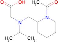 [(1-Acetyl-piperidin-2-ylmethyl)-isopropyl-amino]-acetic acid