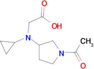 [(1-Acetyl-pyrrolidin-3-yl)-cyclopropyl-amino]-acetic acid