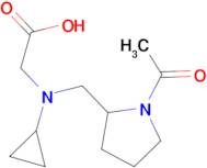 [(1-Acetyl-pyrrolidin-2-ylmethyl)-cyclopropyl-amino]-acetic acid