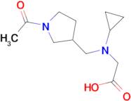 [(1-Acetyl-pyrrolidin-3-ylmethyl)-cyclopropyl-amino]-acetic acid