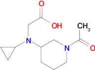 [(1-Acetyl-piperidin-3-yl)-cyclopropyl-amino]-acetic acid