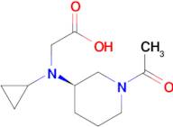 [((R)-1-Acetyl-piperidin-3-yl)-cyclopropyl-amino]-acetic acid