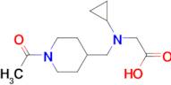 [(1-Acetyl-piperidin-4-ylmethyl)-cyclopropyl-amino]-acetic acid