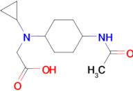 [(4-Acetylamino-cyclohexyl)-cyclopropyl-amino]-acetic acid