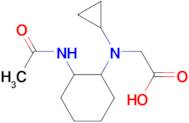 [(2-Acetylamino-cyclohexyl)-cyclopropyl-amino]-acetic acid