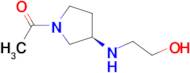 1-[(R)-3-(2-Hydroxy-ethylamino)-pyrrolidin-1-yl]-ethanone