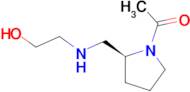 1-{(S)-2-[(2-Hydroxy-ethylamino)-methyl]-pyrrolidin-1-yl}-ethanone