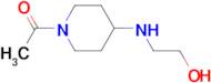 1-[4-(2-Hydroxy-ethylamino)-piperidin-1-yl]-ethanone