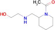 1-{2-[(2-Hydroxy-ethylamino)-methyl]-piperidin-1-yl}-ethanone