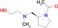 1-((S)-2-{[(2-Hydroxy-ethyl)-methyl-amino]-methyl}-pyrrolidin-1-yl)-ethanone