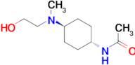 (1R,4R)-N-{4-[(2-Hydroxy-ethyl)-methyl-amino]-cyclohexyl}-acetamide