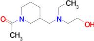 1-(3-{[Ethyl-(2-hydroxy-ethyl)-amino]-methyl}-piperidin-1-yl)-ethanone