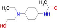 N-{4-[Ethyl-(2-hydroxy-ethyl)-amino]-cyclohexyl}-acetamide