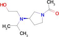 1-{(R)-3-[(2-Hydroxy-ethyl)-isopropyl-amino]-pyrrolidin-1-yl}-ethanone