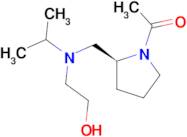 1-((S)-2-{[(2-Hydroxy-ethyl)-isopropyl-amino]-methyl}-pyrrolidin-1-yl)-ethanone