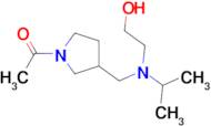 1-(3-{[(2-Hydroxy-ethyl)-isopropyl-amino]-methyl}-pyrrolidin-1-yl)-ethanone