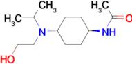 (1R,4R)-N-{4-[(2-Hydroxy-ethyl)-isopropyl-amino]-cyclohexyl}-acetamide