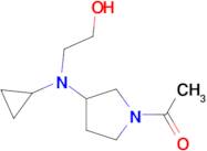 1-{3-[Cyclopropyl-(2-hydroxy-ethyl)-amino]-pyrrolidin-1-yl}-ethanone