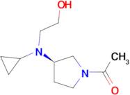 1-{(R)-3-[Cyclopropyl-(2-hydroxy-ethyl)-amino]-pyrrolidin-1-yl}-ethanone