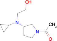 1-{(S)-3-[Cyclopropyl-(2-hydroxy-ethyl)-amino]-pyrrolidin-1-yl}-ethanone