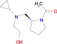 1-((S)-2-{[Cyclopropyl-(2-hydroxy-ethyl)-amino]-methyl}-pyrrolidin-1-yl)-ethanone