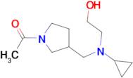 1-(3-{[Cyclopropyl-(2-hydroxy-ethyl)-amino]-methyl}-pyrrolidin-1-yl)-ethanone