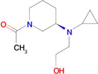 1-{(R)-3-[Cyclopropyl-(2-hydroxy-ethyl)-amino]-piperidin-1-yl}-ethanone