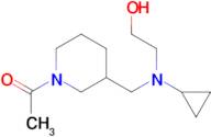 1-(3-{[Cyclopropyl-(2-hydroxy-ethyl)-amino]-methyl}-piperidin-1-yl)-ethanone
