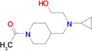 1-(4-{[Cyclopropyl-(2-hydroxy-ethyl)-amino]-methyl}-piperidin-1-yl)-ethanone