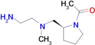 1-((S)-2-{[(2-Amino-ethyl)-methyl-amino]-methyl}-pyrrolidin-1-yl)-ethanone