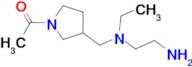 1-(3-{[(2-Amino-ethyl)-ethyl-amino]-methyl}-pyrrolidin-1-yl)-ethanone