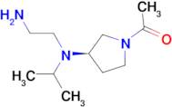 1-{(R)-3-[(2-Amino-ethyl)-isopropyl-amino]-pyrrolidin-1-yl}-ethanone