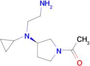 1-{(R)-3-[(2-Amino-ethyl)-cyclopropyl-amino]-pyrrolidin-1-yl}-ethanone