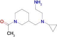 1-(3-{[(2-Amino-ethyl)-cyclopropyl-amino]-methyl}-piperidin-1-yl)-ethanone