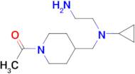 1-(4-{[(2-Amino-ethyl)-cyclopropyl-amino]-methyl}-piperidin-1-yl)-ethanone