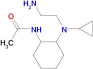 N-{2-[(2-Amino-ethyl)-cyclopropyl-amino]-cyclohexyl}-acetamide