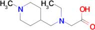 [Ethyl-(1-methyl-piperidin-4-ylmethyl)-amino]-acetic acid