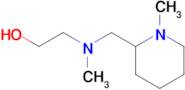 2-[Methyl-(1-methyl-piperidin-2-ylmethyl)-amino]-ethanol
