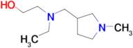 2-[Ethyl-(1-methyl-pyrrolidin-3-ylmethyl)-amino]-ethanol