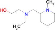 2-[Ethyl-(1-methyl-piperidin-2-ylmethyl)-amino]-ethanol