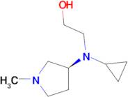 2-[Cyclopropyl-((S)-1-methyl-pyrrolidin-3-yl)-amino]-ethanol