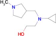 2-[Cyclopropyl-(1-methyl-pyrrolidin-3-ylmethyl)-amino]-ethanol