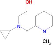 2-[Cyclopropyl-(1-methyl-piperidin-2-ylmethyl)-amino]-ethanol