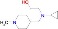 2-[Cyclopropyl-(1-methyl-piperidin-4-ylmethyl)-amino]-ethanol