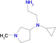 N1-Cyclopropyl-N1-(1-methyl-pyrrolidin-3-yl)-ethane-1,2-diamine