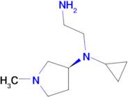 N*1*-Cyclopropyl-N*1*-((S)-1-methyl-pyrrolidin-3-yl)-ethane-1,2-diamine