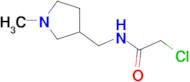 2-Chloro-N-(1-methyl-pyrrolidin-3-ylmethyl)-acetamide