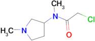 2-Chloro-N-methyl-N-(1-methyl-pyrrolidin-3-yl)-acetamide